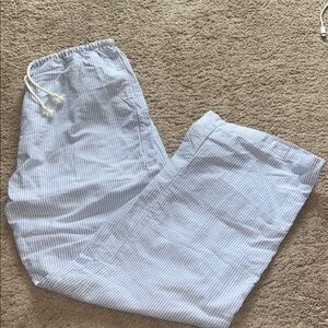 Blue Brandy Melville Striped Pants